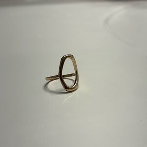 Elegant Gold Open Band Ring